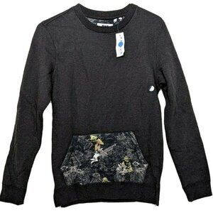 Star Wars Unisex On The Byas Sz S Yoda Sweatshirt Brown Pocket Sweater Pullover